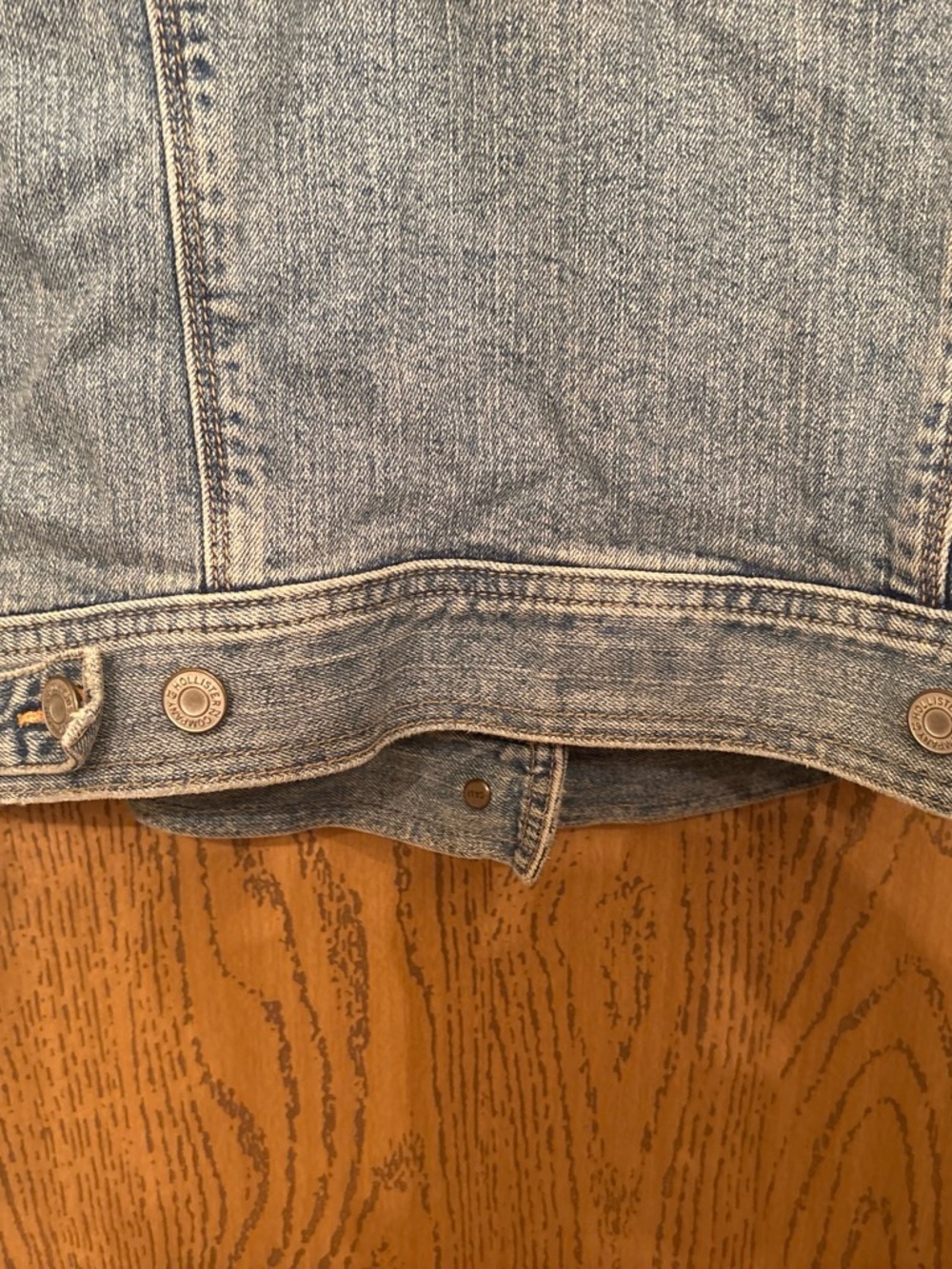 Hollister Light Blue Denim Jacket